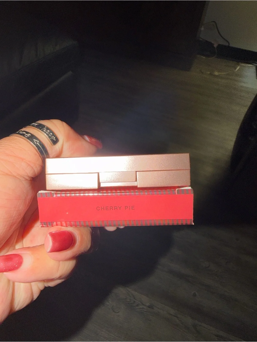 Lawless soft blur cream blush. In color Cherry Pie. SEE ALL PIC for color swatch